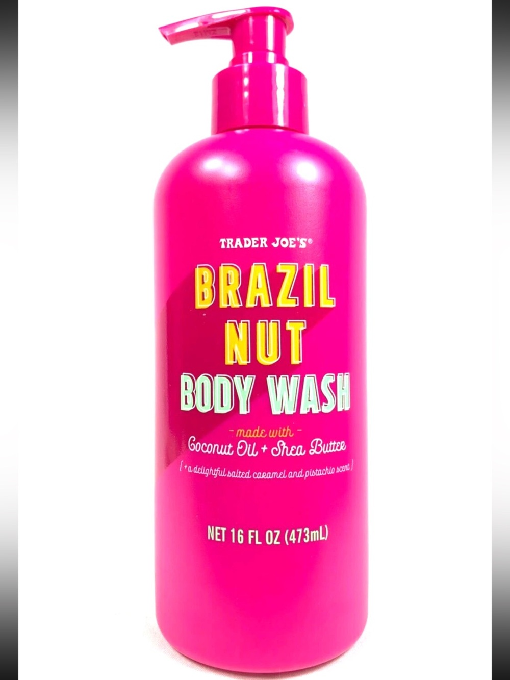 Trader Joe's Brazil Nut Body Wash Coconut Oil Shea Butter 16oz New